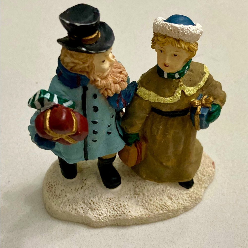 Mervyn's 1996 Village Square Man/Woman Christmas Presents